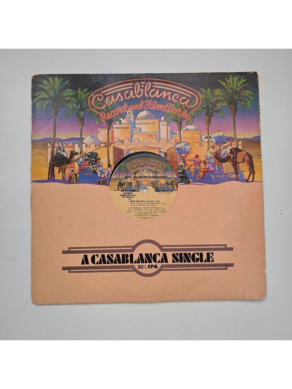 Casablanca Record And Filmworks Vinyl Dennis Parker Promo Copy